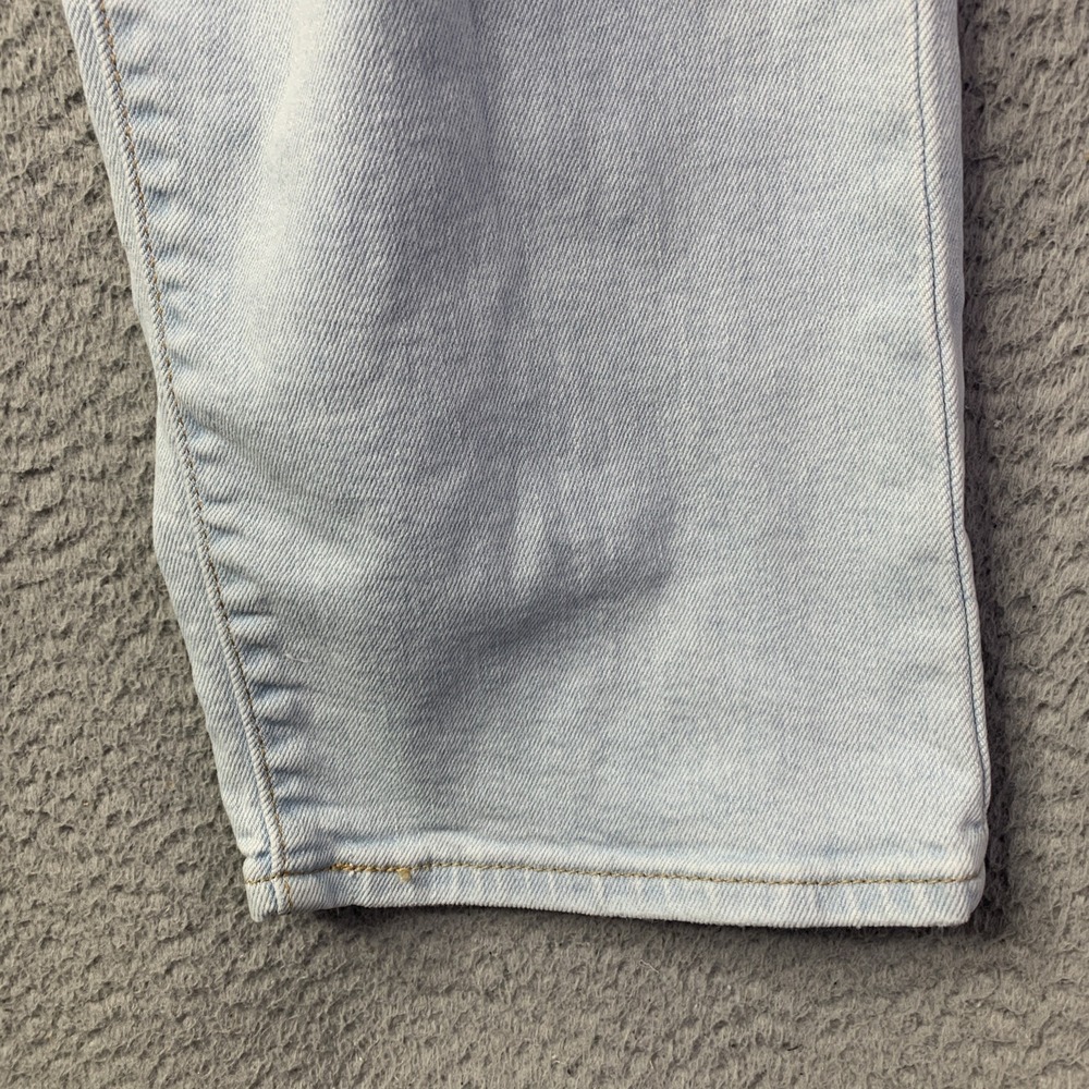 Levi's Ribcage Ankle Straight Jeans Womens Size 30x27 Button Fly - Picture 2 of 15